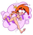 1girl absolutely_nothing_on accidental_exposure barefoot blush blush completely_naked completely_nude completely_nude_female embarrassed embarrassed_nude_female enf naked_female nude nude nude_female poof_effect streaking tagme the_fairly_oddparents the_fairly_oddparents:_a_new_wish vicky_(fairly_odd_parents) zarnacius