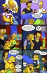  arabatos cheating_wife comic darren&#039;s_adventure darren_(arabatos) fellatio handjob homer_simpson marge_simpson moe_szyslak salem89_(artist) the_simpsons undressing_another yellow_skin 