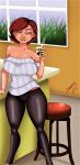 blouse helen_parr pantyhose the_incredibles thick_thighs