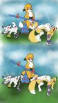  bondage cat circumcision clitoris fox fuchs game gatoamante gatomon punishment renamon seesaw strings torture vixen 