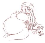 big_belly female fim fluttershy mlp pregnant