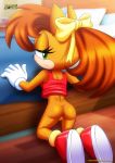 1girl ass bbmbbf mobius_unleashed palcomix pussy sega sonic_(series) sonic_the_hedgehog_(series) tiara_boobowski