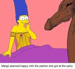  big_penis black_dick homerjysimpson marge_simpson penis the_simpsons yellow_skin 