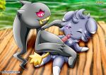 banette bbmbbf espurr nintendo palcomix pokemon pokepornlive