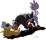  cubone houndour oral_sex pokemon tyrogue 