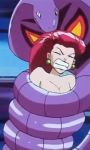 animal anime arbok big_breasts cleavage edit game_freak huge_breasts humans_of_pokemon jessie_(pokemon) long_hair musashi_(pokemon) nintendo nude pink_hair pokemon pokemon_(anime) pokemon_(game) restrained snake team_rocket