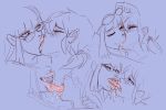 2_girls french_kiss kissing ungulatr yuri