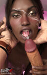 10:16 1boy1girl 1girl1boy 3d 3d_(artwork) 4k blush blush cum cum_on_breasts cum_on_face cum_on_tongue cumshot dark-skinned_female ejaculation female_focus freckles freckles_on_face interracial light-skinned_male looking_at_viewer open_eyes open_mouth patreon patreon_username penis penis_grab penis_tip pov pov_eye_contact roosterart semen_on_breasts semen_on_face semen_on_tongue tongue tongue_out veiny_penis video_game video_game_character video_game_franchise
