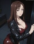  ai_generated bare_thighs big_ass big_ass brown_eyes brown_hair fat_ass gigantic_ass gigantic_breasts grin huge_breasts huge_thighs jujutsu_kaisen light-skinned_female light_skin long_hair looking_at_viewer lord_of_waifus massive_ass massive_breasts mature_female milf shoko_ieiri solo_female thick_body thick_female thick_thighs thighs voluptuous voluptuous_female 