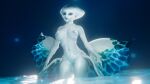  1girl 1girl 1girl 3d alluring azure_limina blender blue_skin female_only fins fish ocarina_of_time pose princess_ruto swimming the_legend_of_zelda the_legend_of_zelda:_ocarina_of_time zora 