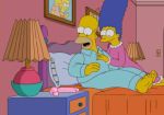  dildo homer_simpson homerjysimpson marge_simpson the_simpsons yellow_skin 