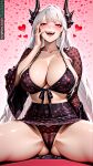 1girl 1girl 1girl 1girls ai_assisted ai_generated azur_lane big_ass big_breasts big_breasts blush blush bra breasts chromatic_abberation curvaceous curvaceous_body curvaceous_female curvaceous_figure curves curvy curvy_body curvy_female curvy_figure curvy_hips eye_contact eyebrows eyelashes eyeliner femal grin hand_on_face heart hearts high_res high_res high_resolution highs hires horns huge_ass huge_breasts large_ass laughing light-skinned_female long_hair looking_at_viewer nipples_visible_through_clothing patreon patreon_username red_eyes sexually_suggestive simple_background skirt smile stable_diffusion tagme tease teasing teasing_viewer thaisalon thick thick_thighs thighs valentine's_day voluptuous voluptuous_body voluptuous_female watermark white_hair yorck_(azur_lane)