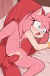  ai_generated amy_rose knuckles_the_echidna mobian_(species) tagme 