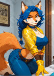 carmelita fox from sly cooper (series) by pixel-yo
