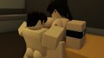  1boy 1girl 3d anus ass breasts hyakuyen missionary nude penis pussy roblox robloxian shotacon source_removed tagme vaginal 
