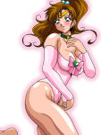  1girl adult_swim alluring bare_shoulders big_breasts bishoujo_senshi_sailor_moon bishoujo_senshi_sailor_moon_r bishoujo_senshi_sailor_moon_r_the_movie bishoujo_senshi_sailor_moon_s bishoujo_senshi_sailor_moon_s_the_movie bishoujo_senshi_sailor_moon_supers bishoujo_senshi_sailor_moon_supers_the_movie blush brown_hair cleavage earrings green_eyes high_res inabakun00 jewelry leotard long_hair long_sleeves makoto_kino ponytail sailor_jupiter toei_animation toonami viz_media wide_hips 