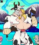 1boy 1girl 2020 3_girls abs ahe_gao anthro aquarius_(fairy_tail) ass back being_watched belly big_breasts blonde_hair blue_hair bovine breasts clenched_teeth edit edited edolas fairy_tail horn horns huge_cock huge_testicles inflation lucy_heartfilia muscular muscular_male my_edit penis photoshop pink_background pink_hair puffy_anus puffy_pussy raynnxd rolling_eyes sex shocked shocked_expression shocked_eyes sparrow spread_legs standing taurus_(fairy_tail) teen veins veiny_penis virgo_(fairy_tail)