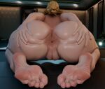 1girl 1girl 1girls 2025 3d 3d_(artwork) anus anus anus_focus anus_peek artist_name ass ass_focus ass_grab back_view barefoot big_ass big_ass big_thighs blender blender_(software) blonde_female blonde_hair butt_focus butt_grab completely_naked completely_naked_female completely_nude completely_nude_female feet foot_fetish foot_focus genitals grabbing grabbing_ass grabbing_own_ass high_res huge_ass huge_ass huge_thighs human invisible_woman invisible_woman_(marvel_rivals) marvel marvel_comics marvel_rivals naked_female nude nude_female plantigrade pussy pussy saltoxicdue3d soles solo_female spread_anus spread_ass spread_butt stockings sue_storm superheroine thick_ass thick_butt thick_thighs thighs vulva wrinkled_feet wrinkled_soles wrinkles yellow_hair