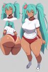 brazilian miku from vocaloid by fundoshilover101