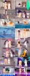  3d 4girls asahina_aoi ass barefoot breasts danganronpa danganronpa:_trigger_happy_havoc danganronpa_2:_goodbye_despair female fukawa_touko koikatsu multiple_girls nanami_chiaki nude pussy retropunch shower swimming tsumiki_mikan underwater water 