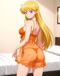 1girl adult_swim alluring ass bed bedroom big_breasts bishoujo_senshi_sailor_moon bishoujo_senshi_sailor_moon_r bishoujo_senshi_sailor_moon_r_the_movie bishoujo_senshi_sailor_moon_s bishoujo_senshi_sailor_moon_s_the_movie bishoujo_senshi_sailor_moon_supers bishoujo_senshi_sailor_moon_supers_the_movie blonde_hair blue_eyes cleavage lingerie minako_aino panties thedaeron toei_animation toonami viz_media