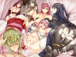 10girls 1boy 1girl 6+girls :>= all_fours alluring anna_(fire_emblem) anna_(fire_emblem_awakening) anus ass ass_cleavage ass_crack big_breasts black_hair black_legwear blonde_hair blue_eyes blue_panties bodystocking bottomless braid breasts breasts_out bridal_gauntlets brown_hair butt_crack cape censored cherche_(fire_emblem) circlet closed_eyes cordelia_(fire_emblem) covering covering_breasts cum cum_drip cum_in_mouth cum_in_pussy curtain_grab curtains elbow_gloves elf feet fellatio fire_emblem fire_emblem_awakening fire_emblem_warriors gloves green_hair hair_ornament hairband hand_on_another's_head harem high_res intelligent_systems jewelry kneel lissa_(fire_emblem) long_hair lying male manakete maribelle_(fire_emblem) mosaic_censoring multiple_females multiple_girls navel nipples no_shoes o-ring o-ring_top olivia_(fire_emblem) ominaeshi_(shimapan) one_eye_closed oral overflow panne_(fire_emblem) panties panties_aside panties_under_pantyhose pantyhose penis pink_hair pointy_ears ponytail pov pussy red_eyes red_hair robin_(fire_emblem) robin_(fire_emblem)_(male) say'ri_(fire_emblem) sex small_breasts stockings straight sumia_(fire_emblem) tachibana_omina tharja tharja_(fire_emblem) tied_hair tiki_(adult)_(fire_emblem) tiki_(fire_emblem) tiki_(fire_emblem)_(adult) tongue tongue_out topless torn_clothes torn_legwear twin_braids underwear white_legwear white_panties