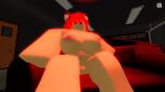 1girl 3d breasts completely_nude cute purreor pussy roblox robloxian sitting smiling_at_viewer tagme