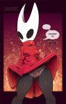 1girl bug female flashing hollow_knight hollow_knight:_silksong hornet_(hollow_knight) lingerie panties solo the_other_half upskirt