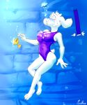 1girl asphyxiation barefoot byondrage convulsing convulsions drowning feet female panicking peril solo source_request tagme toriel undertale undertale_(series) underwater underwater_peril