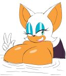 rouge the bat from sega by momiji (artist)
