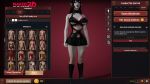 1girl 3d 3d_model big_breasts big_breasts black_hair black_hair_female black_lips black_lipstick boots breasts breasts brunette brunette brunette_female clothed clothed_female clothing coral curvy_hips elf elf_ears elf_female elf_girl female_only fighting_game game gameplay goth goth_girl gothic gothic_girl half-dressed hard_nipples naked_fighter_3d nakedfighter3d nipple_piercing pale-skinned_female pale_skin pantyhose piercing pussy red_eyes screenshot shaved_pussy small_waist tattoo white_body white_skin white_skinned_female