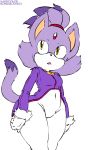 blaze the cat from sonic (series) by argento