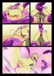 after_sex anal anal_penetration anthro blush breasts closed_eyes comic cum cum_in_ass cum_in_mouth cum_inside cum_on_penis double_penetration english_text equine erection exhausted fellatio female fluttershy friendship_is_magic furry futanari hair mammal my_little_pony night_mares_iii nipples nude oral orgasm pegasus penetration penis plump_labia purple_penis pussy sex shower slypon tentacle text wings