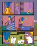 comic jester marge_simpson tagme the_simpsons yellow_skin