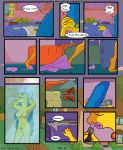 comic jester marge_simpson tagme the_simpsons yellow_skin