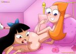 anus ass blush candace_flynn palcomix phineas_and_ferb pussy pussylicking stacy_hirano yuri yuri_haven