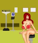 artist_name big_breasts breasts disney doctors_office huge_breasts jessica_rabbit large_areolae legs nude nude_female who_framed_roger_rabbit