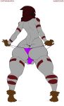  ass atari_mitsuku blush colored darthsaburou femboi femboy gay gem gift girly habbodude happy hips large_ass looking_at_viewer looking_back male original panties pose round_ass sexy_pose shoes slut solo standing testicles whore wide_hips 