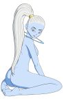 1girl artist_request dragon_ball dragon_ball_super nipples nude vados