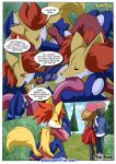 calem calem_(pokemon) comic delphox greninja pokemon pokemon_xy pokepornlive serena serena_(pokemon) tagme the_evolution_of_love