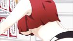 1girl anime ass bell_hydra bent_over blood_lad gif panties shaking underboob