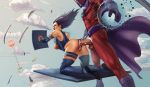 anal anal_sex breasts cum cum_in_ass elbow_gloves fingerless_gloves knee_boots long_hair magneto marvel nipples penetration psylocke pussy vagina x-men