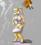 1girl anthro ass basketball big_breasts breasts bucket bugs_bunny chavez_(artist) embarrassed furry gatorade humiliation lola_bunny looney_tunes prank public pussy soaked space_jam stripped undressing warner_brothers wet