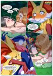 bbmbbf calem calem_(pokemon) comic delphox greninja nintendo palcomix pokemon pokepornlive serena serena_(pokemon) the_evolution_of_love_2