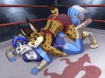  alluring heresy heresy_(artist) krystal lynx miyu_lynx nintendo pinning star_fox star_fox_2 star_fox_assault vixen voluptuous wrestling_ring 