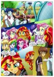 6girls applejack applejack_(mlp) bbmbbf clothed comic equestria_girls equestria_untamed fluttershy fluttershy_(mlp) friendship_is_magic my_little_pony older older_female palcomix pinkie_pie pinkie_pie_(mlp) rainbow_dash rainbow_dash_(mlp) rainbow_rocks rarity rarity_(mlp) sunset_shimmer sunset_shimmer_(eg) the_dazzlings the_dazzlings_revenge young_adult young_adult_female young_adult_male young_adult_woman