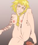 blonde_hair medusa_gorgon naughty_face shameful_display soul_eater tattoo