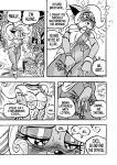 1girl coco_bandicoot comic crash_bandicoot crash_bandicoot_(series) english_text female goudacheesedunn masturbation masturbation_through_clothing sex text