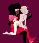  cartoon_network garnet garnet_(steven_universe) pearl pearl_(steven_universe) steven_universe yuri 