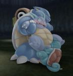  anal blastoise oral_sex penis pokemon squirtle wartortle 